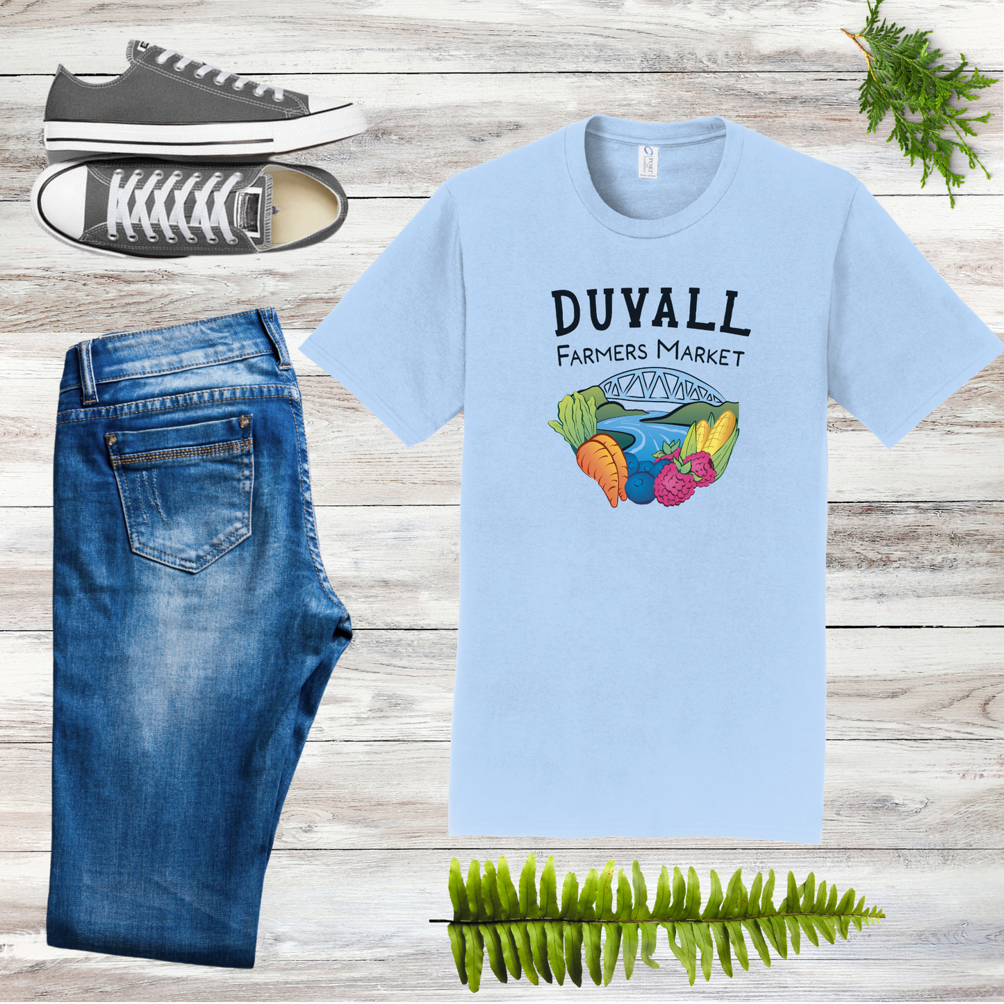 Duvall Farmers Market Tee