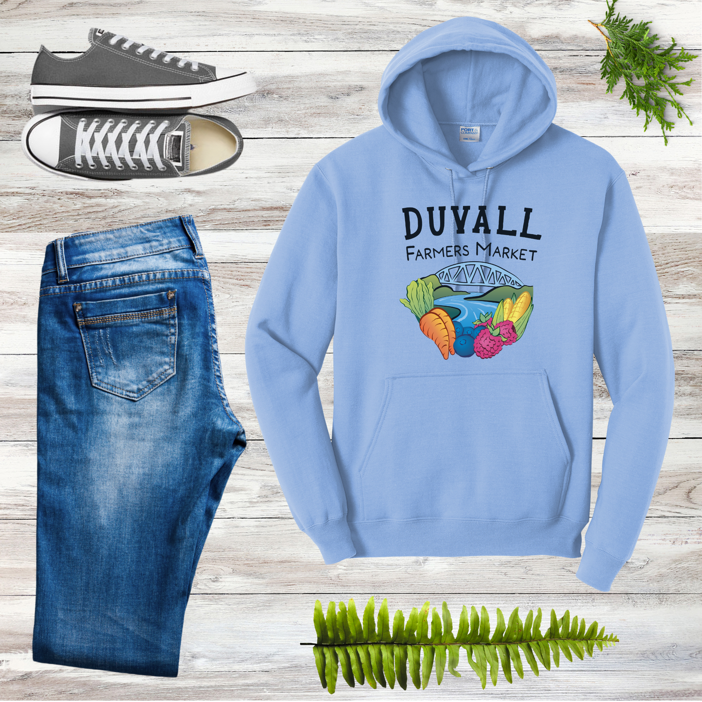 Duvall Farmers Market Hoodie