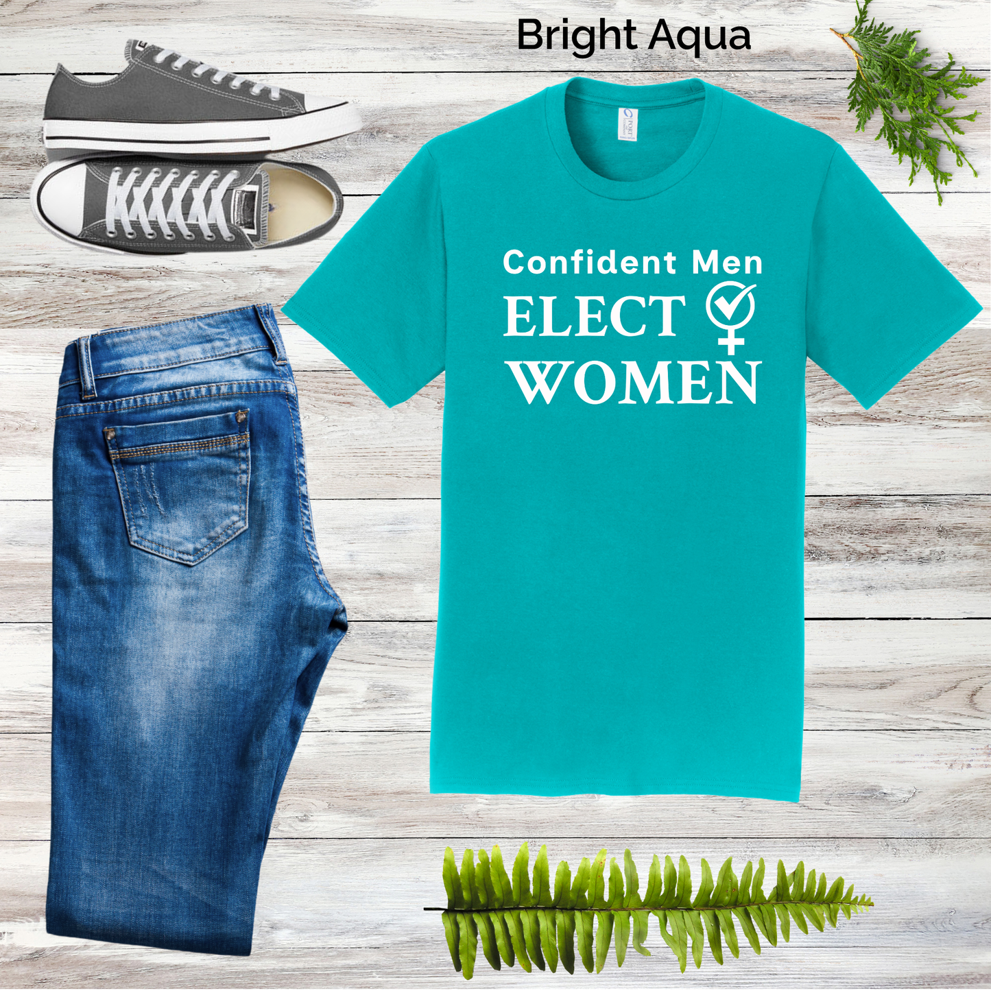 Confident Men Elect Women