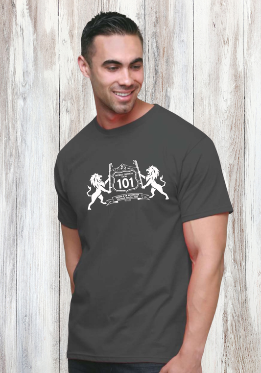 Drywall Finishers Local Union #101 Bayside Union Made Fine Jersey T-shirt 2925
