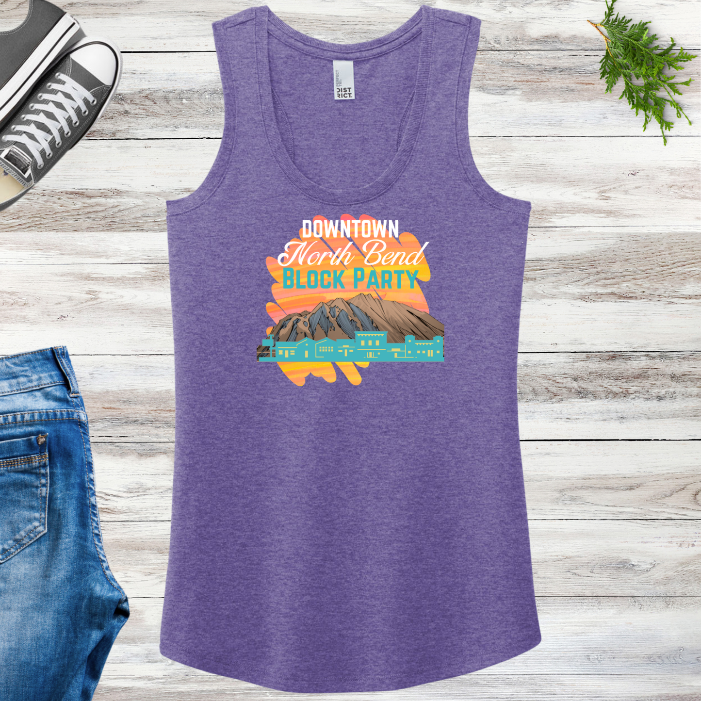 Downtown North Bend Block Party Women's Tank