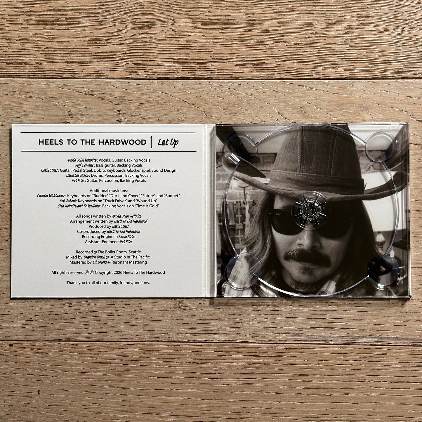 Heels To the Hardwood: Let Up CD