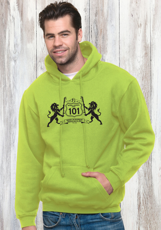 Drywall Finishers Local Union #101 Bayside Unisex Union-Made Hooded Sweatshirt - 2160