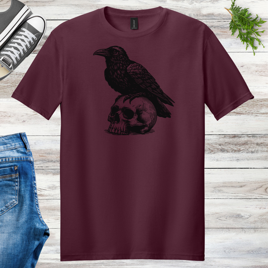 Crow Skull Unisex Tee
