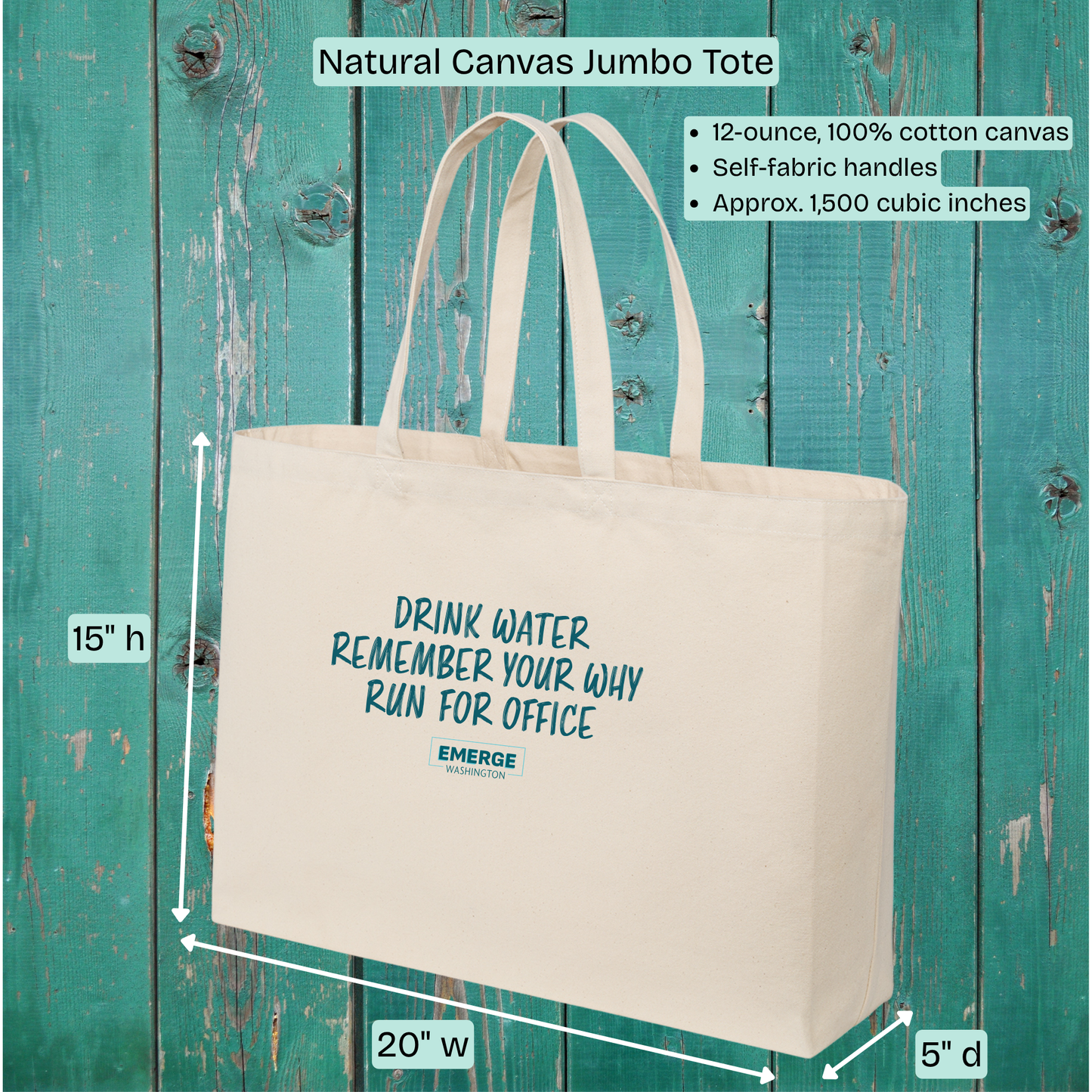 Self Care Tote Bag Emerge WA