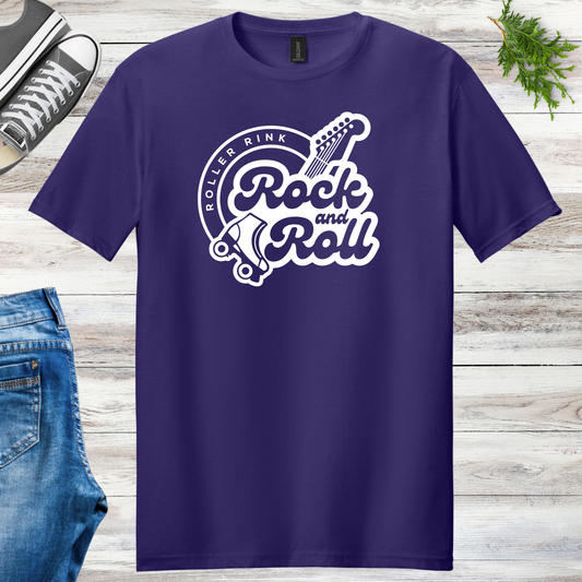 Unisex Adult Rock & Roll Rink Tee