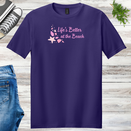 Life's Better at the Beach Unisex Tee