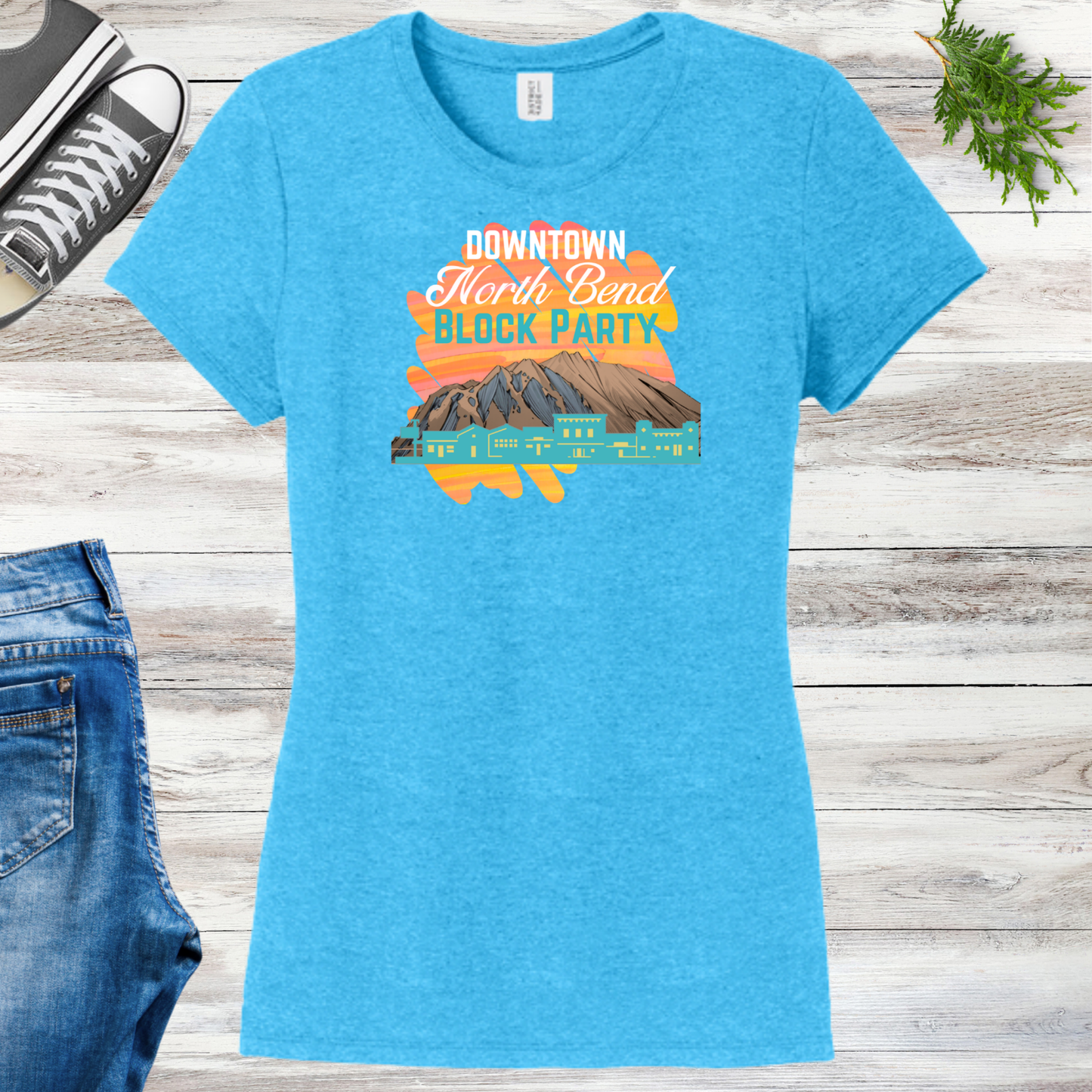 Downtown North Bend Block Party Women's Tee