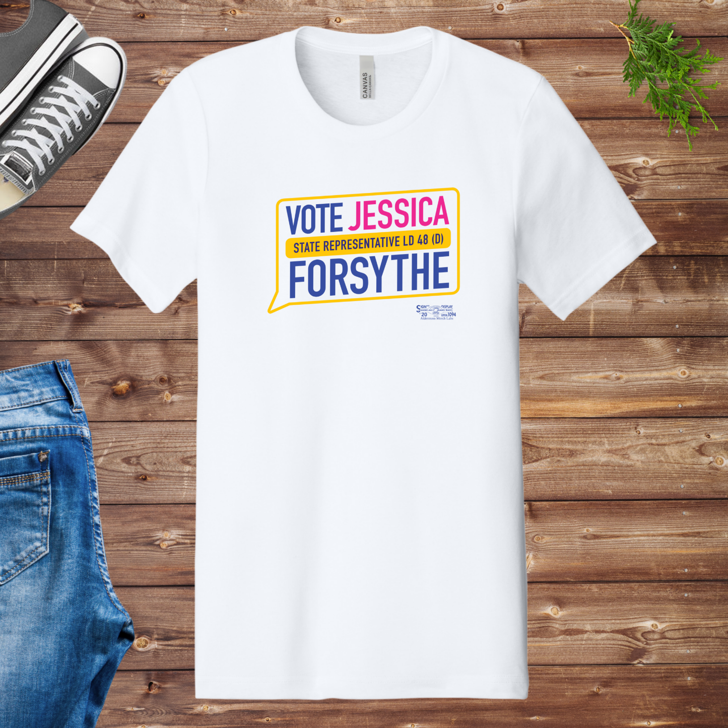 Vote Jessica Forsythe Campaign Tee
