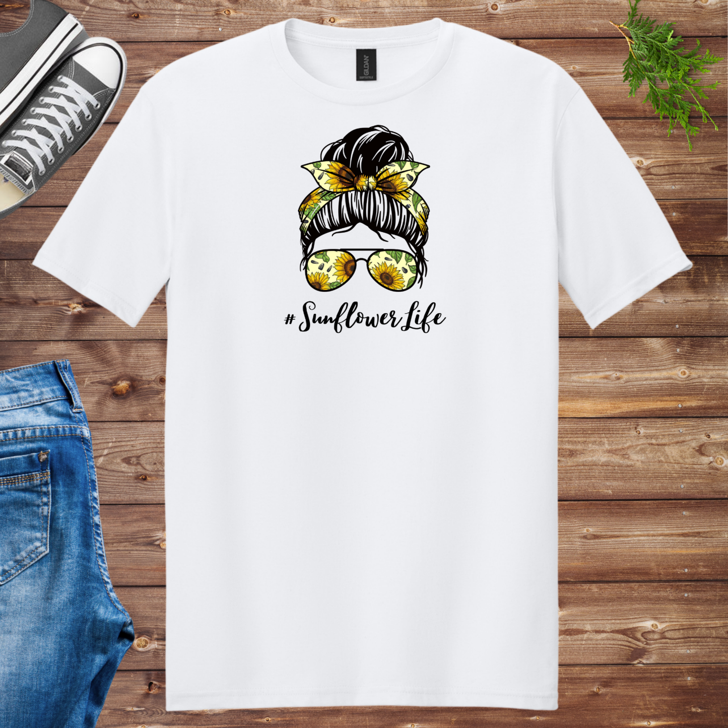 #Sunflower Life Unisex Tee