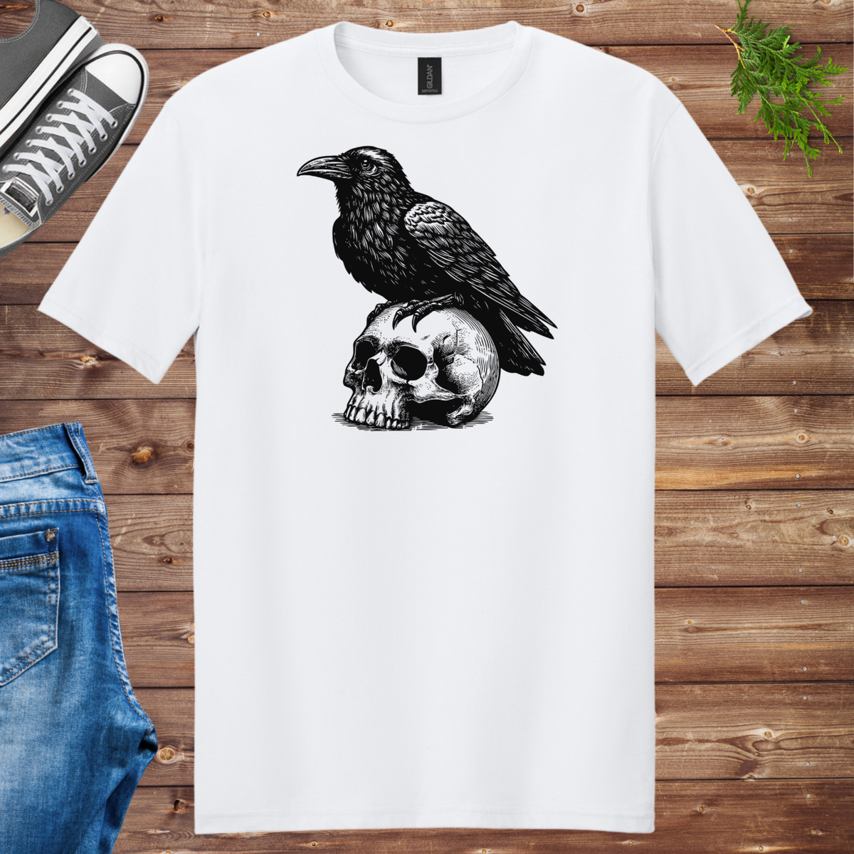 Crow Skull Unisex Tee