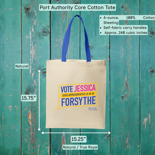 Vote Jessica Forsythe Tote