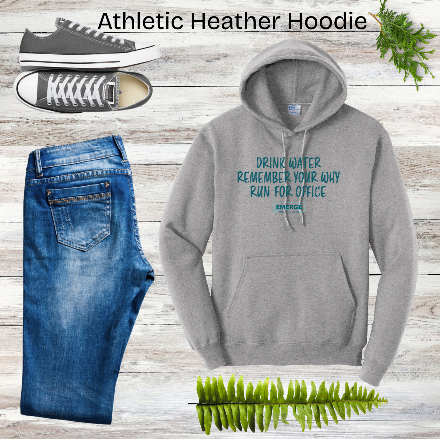 Self Care Unisex Hoodie Emerge WA