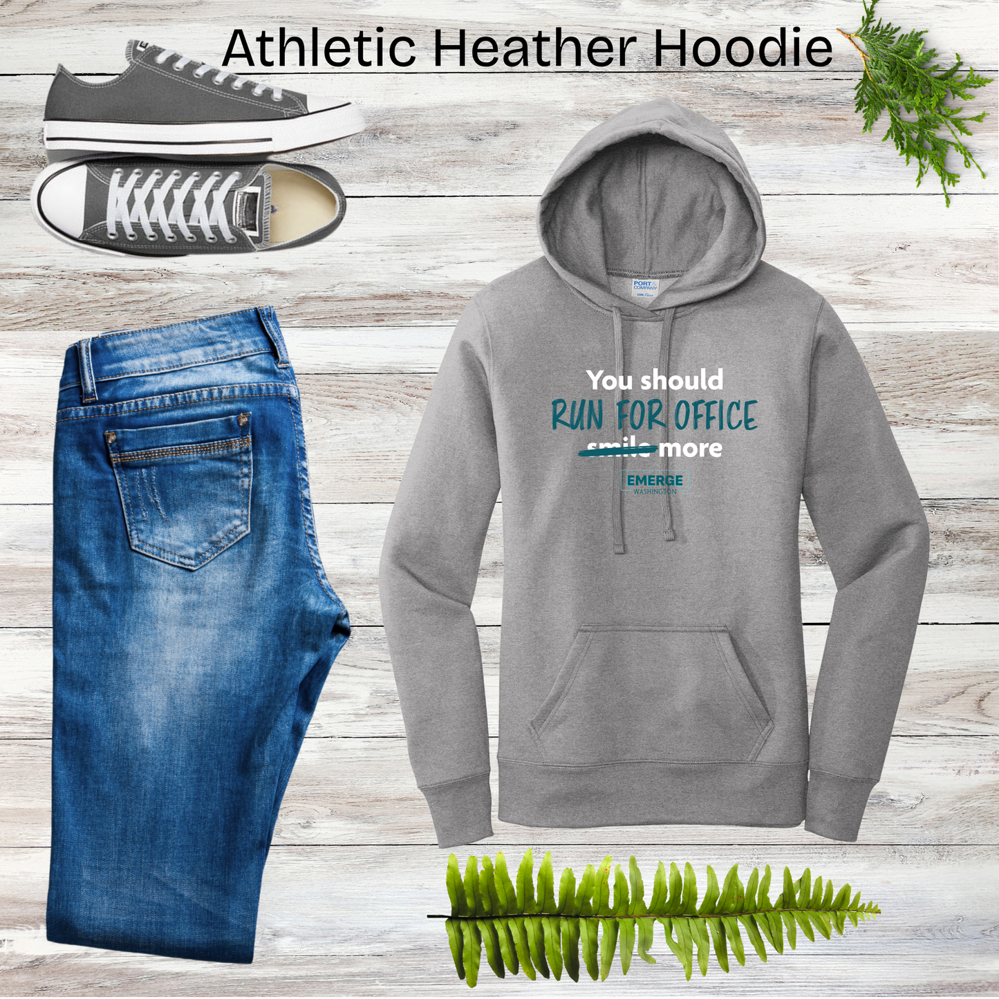 You Should Women's Hoodie Emerge WA
