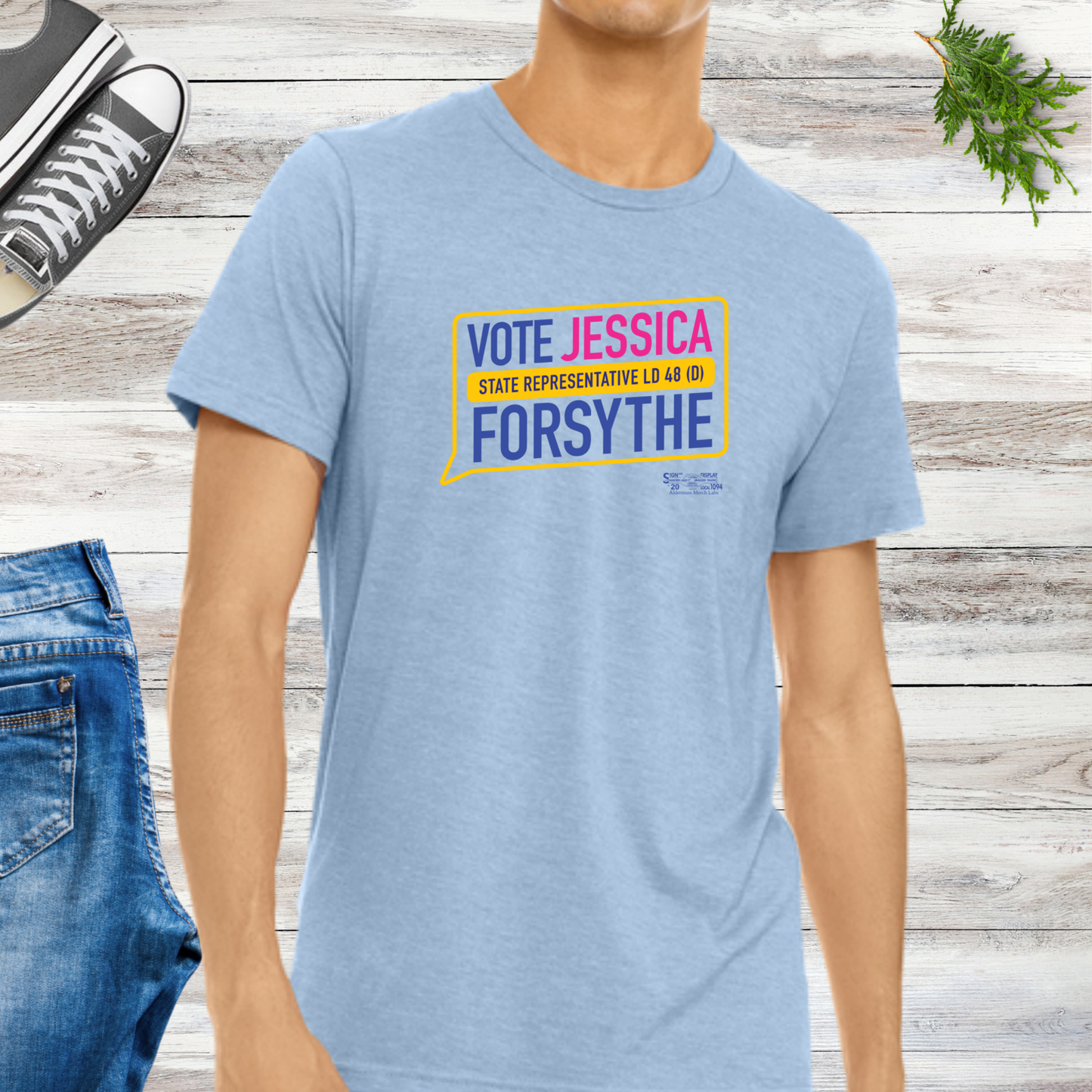 Vote Jessica Forsythe Campaign Tee