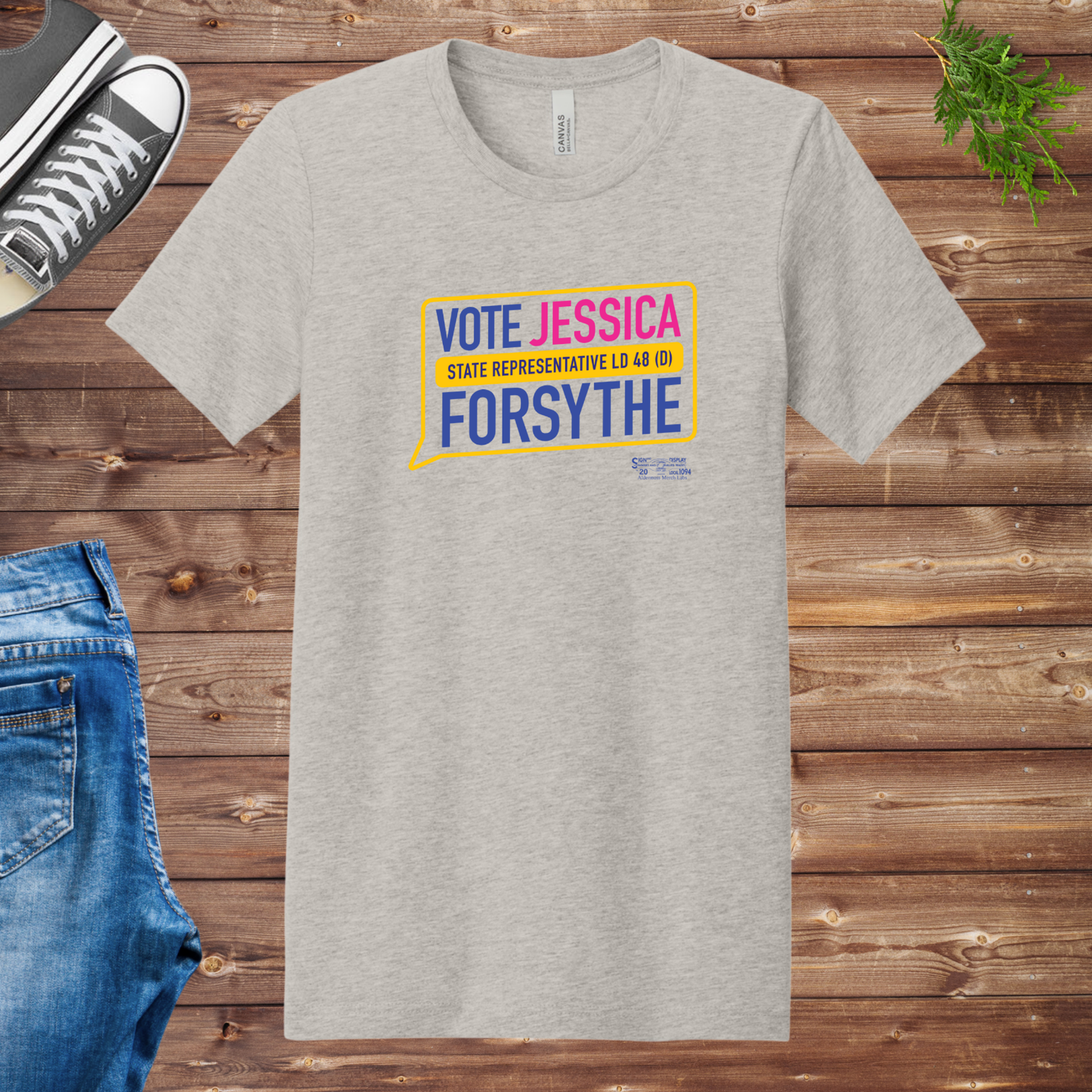 Vote Jessica Forsythe Campaign Tee