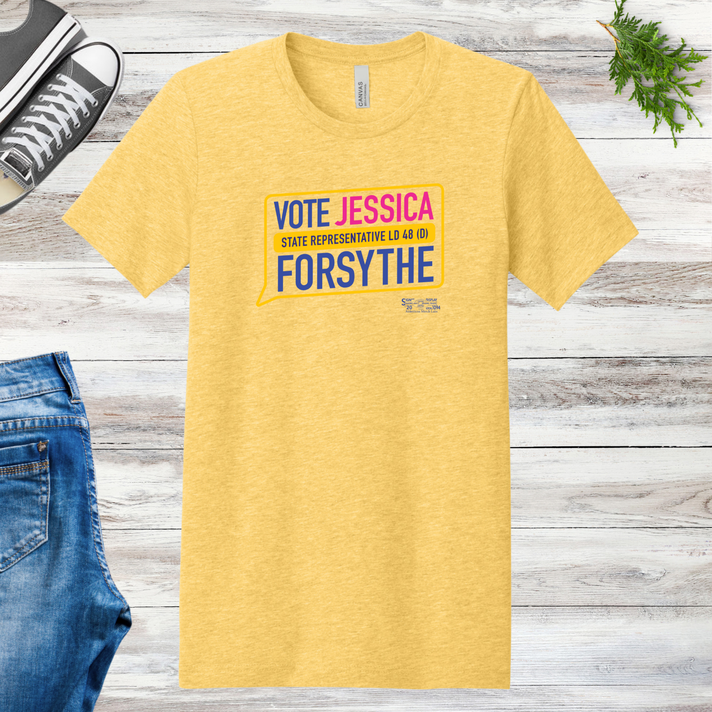 Vote Jessica Forsythe Campaign Tee