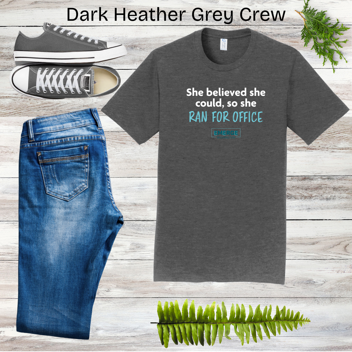 She Believed Unisex Crewneck Emerge WA