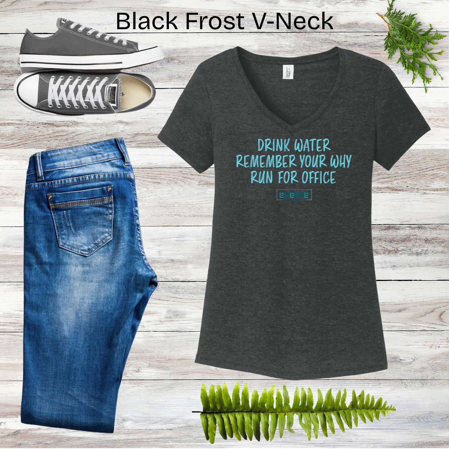 Self Care Emerge WA Women's V-neck