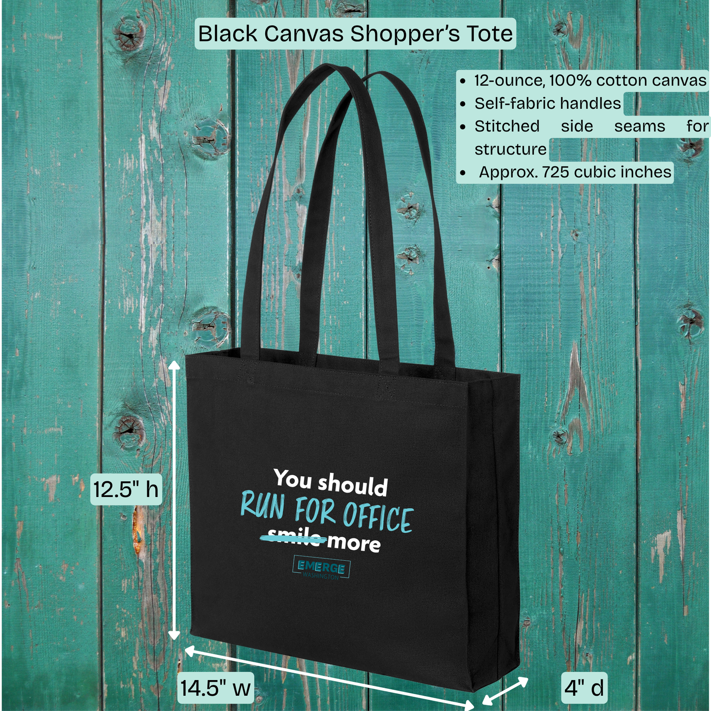 You Should Tote Bag Emerge WA
