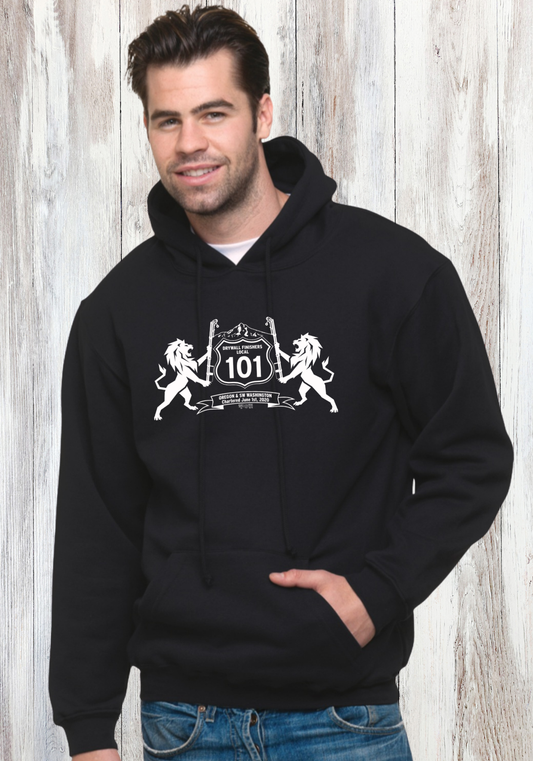 Drywall Finishers Local Union #101 Bayside Unisex Union-Made Hooded Sweatshirt - 2160