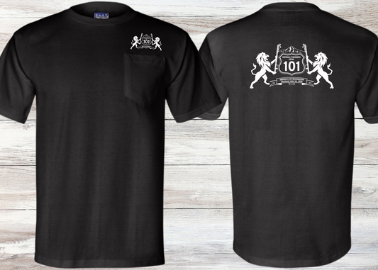 Drywall Finisher's Union Local #101 Bayside Unisex Union-Made Pocket T-shirt 3015