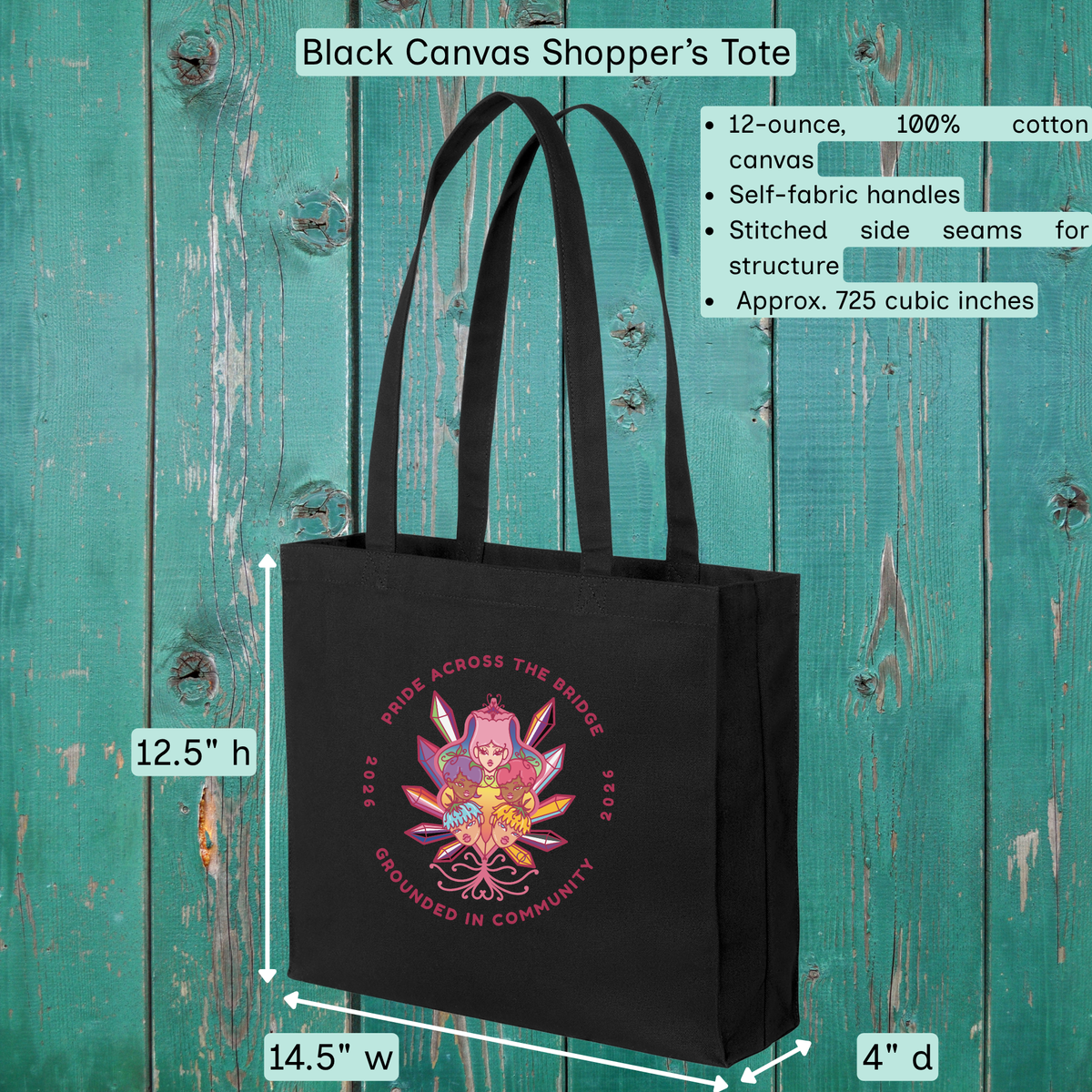 Grounded in Community PAB Totes