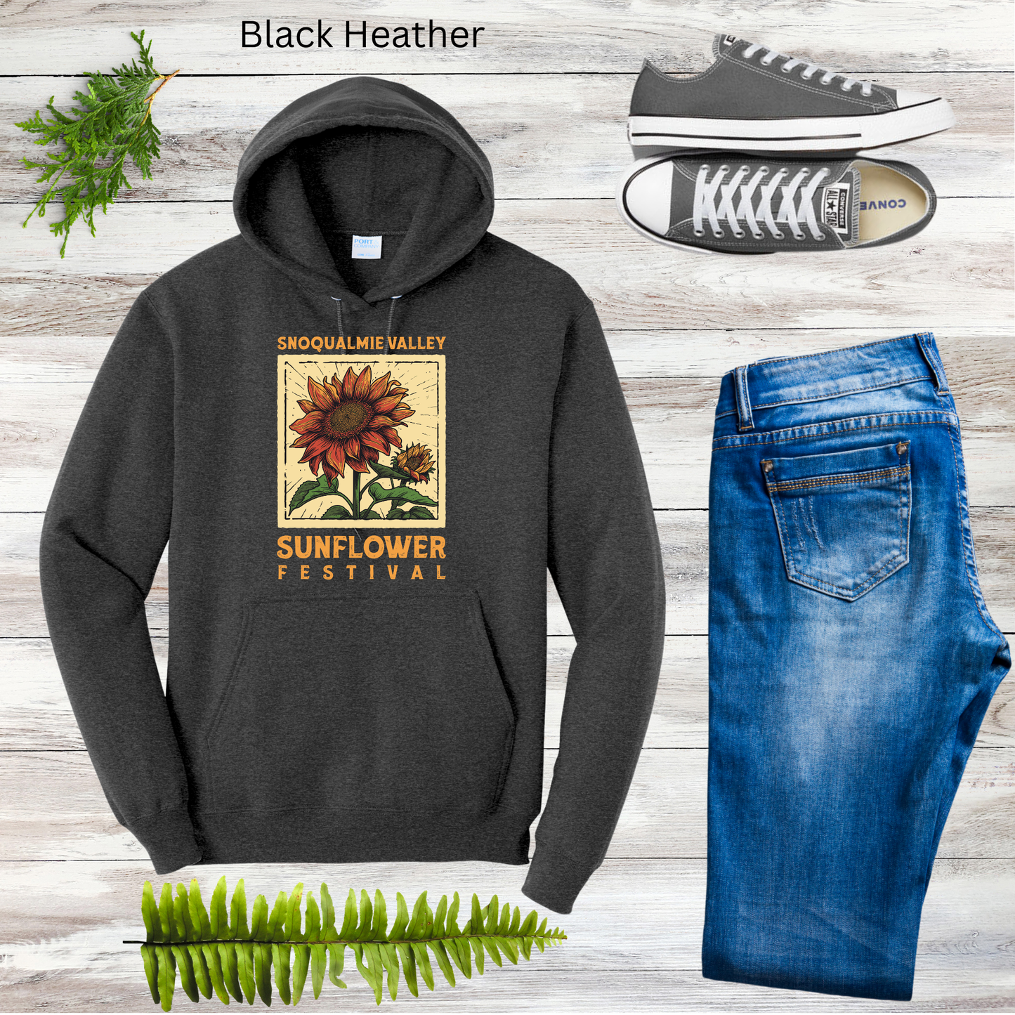 Snoqualmie Sunflower Festival Hoodie
