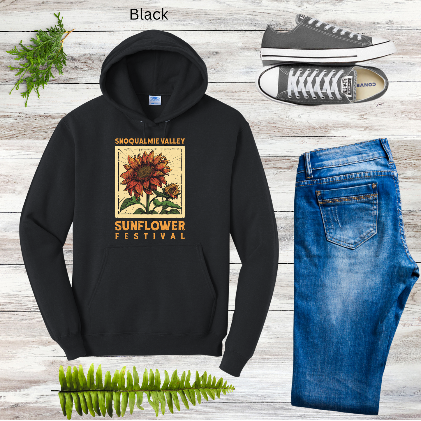 Snoqualmie Sunflower Festival Hoodie