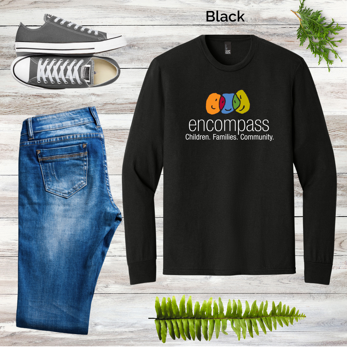 Encompass Long Sleeve Unisex Tee