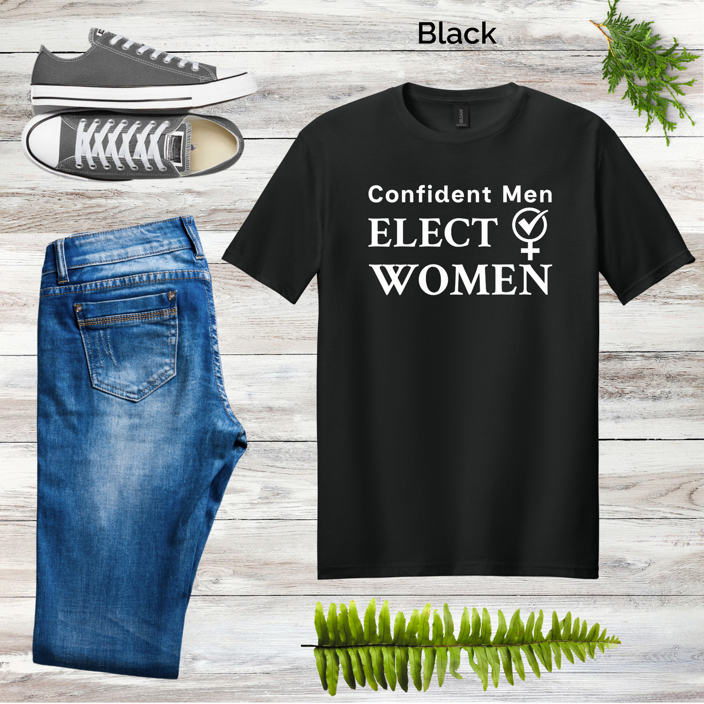 Confident Men Elect Women