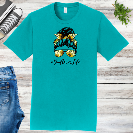 #Sunflower Life Unisex Tee