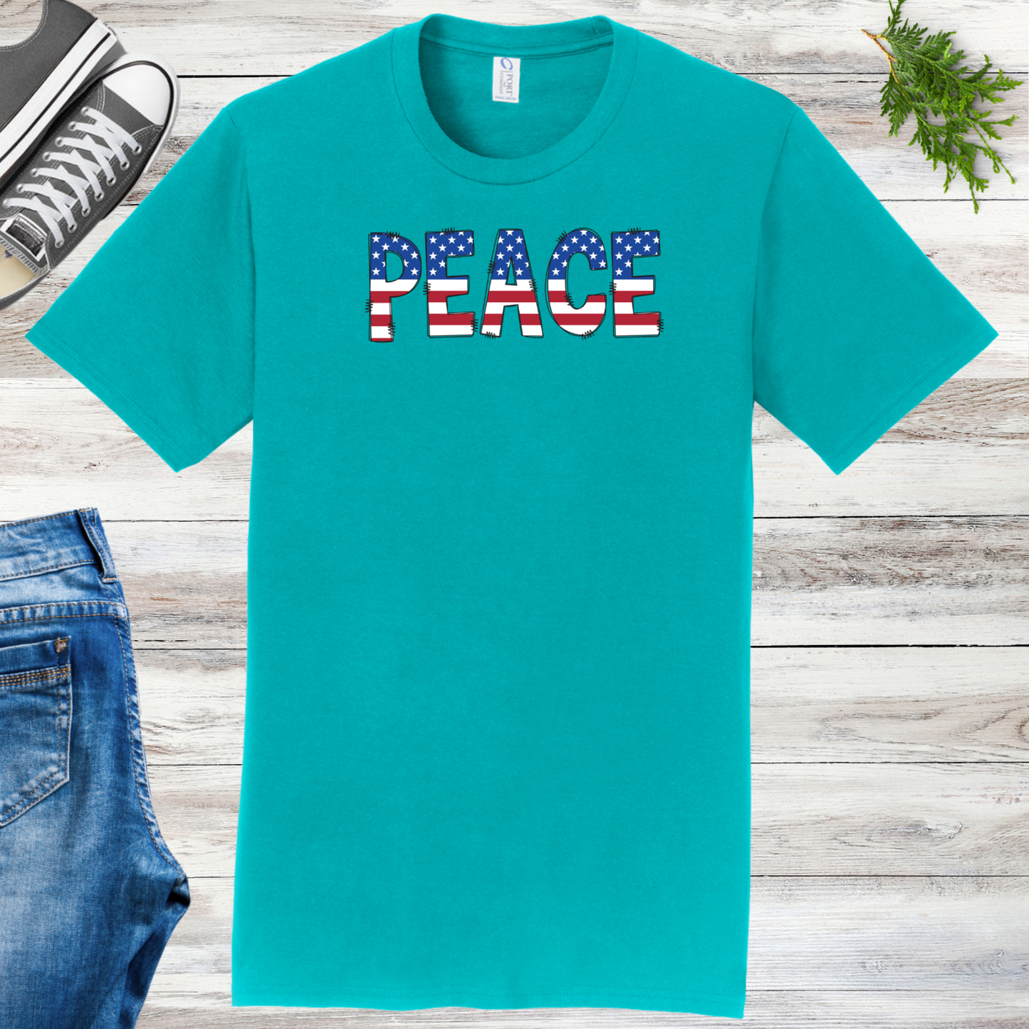 Peace Stars & Stripes Unisex Tee