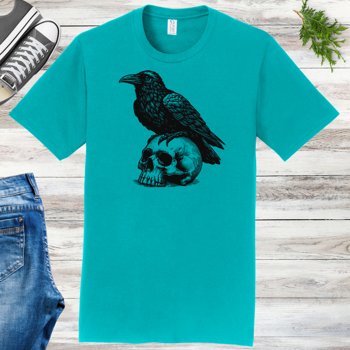 Crow Skull Unisex Tee