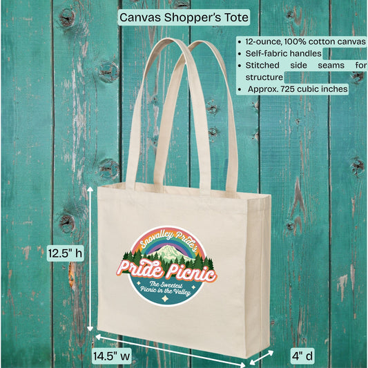SnoValley Pride Picnic Event Totes