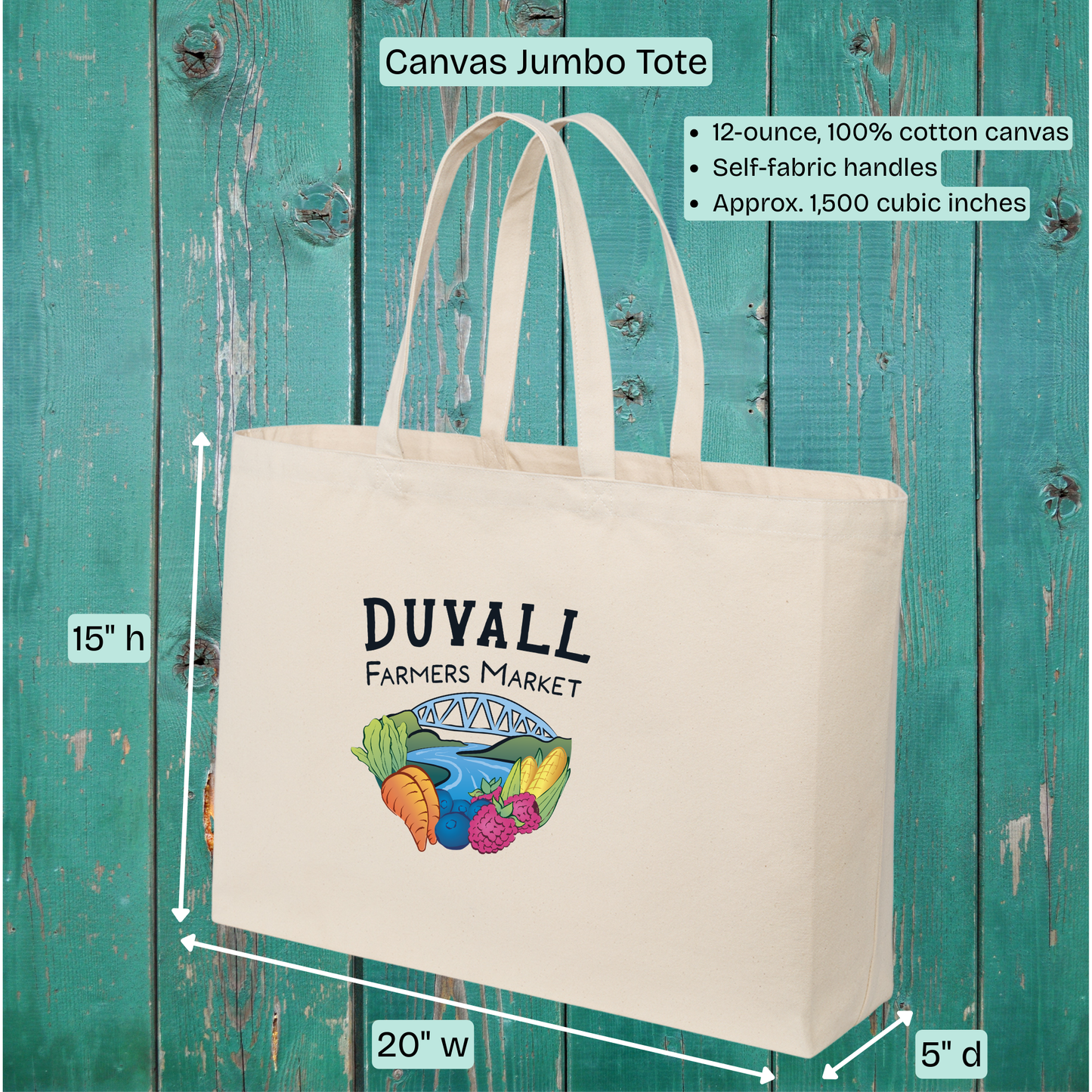 Duvall Farmers Market Totes