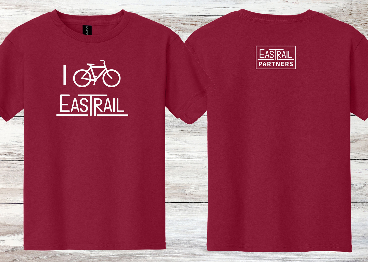 I Bike EasTrail Youth Tee