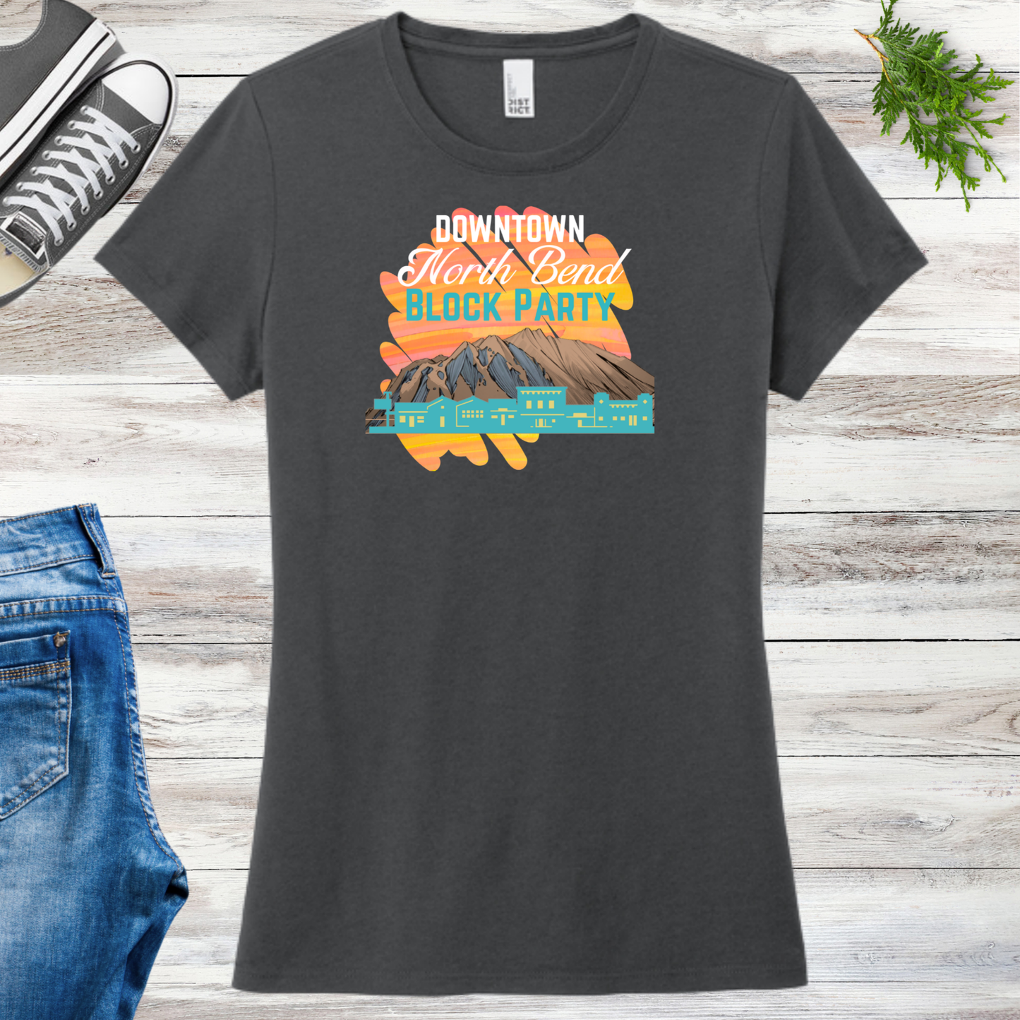 Downtown North Bend Block Party Women's Tee