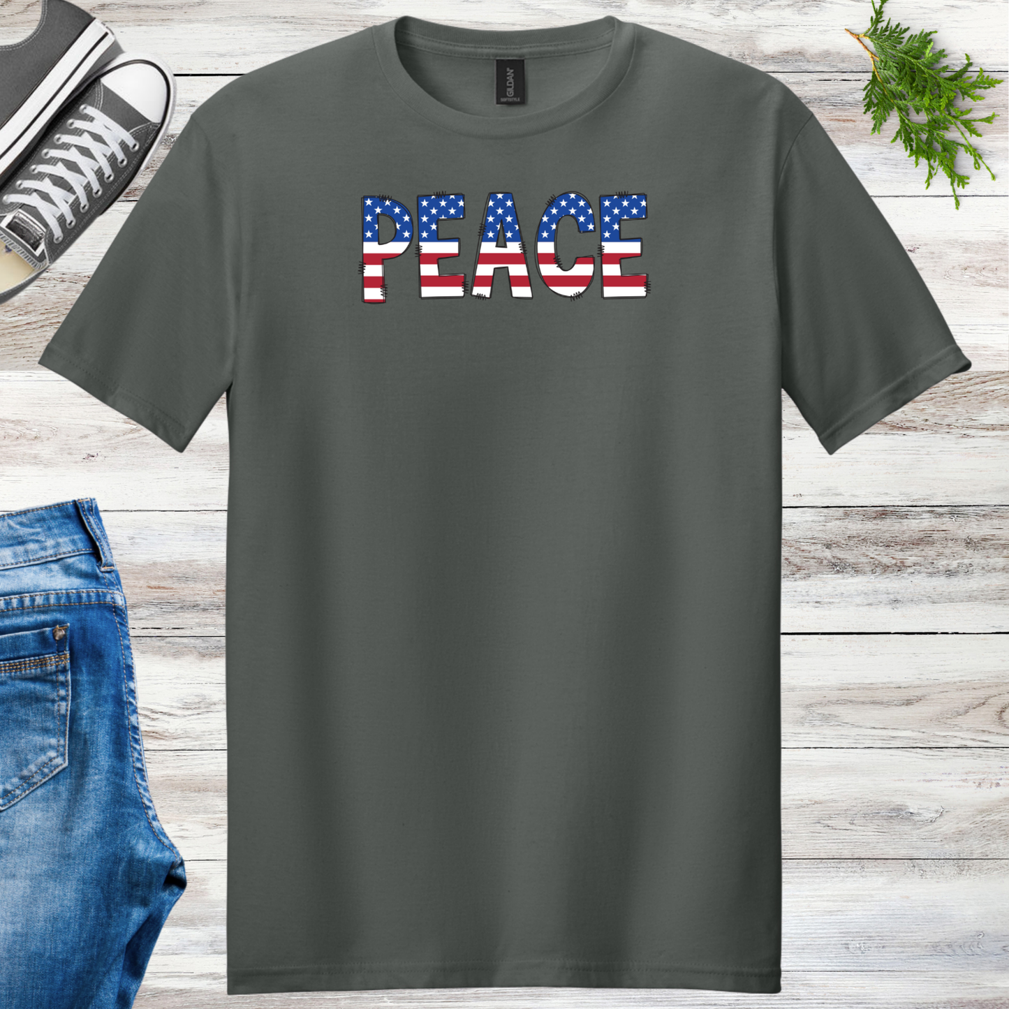 Peace Stars & Stripes Unisex Tee