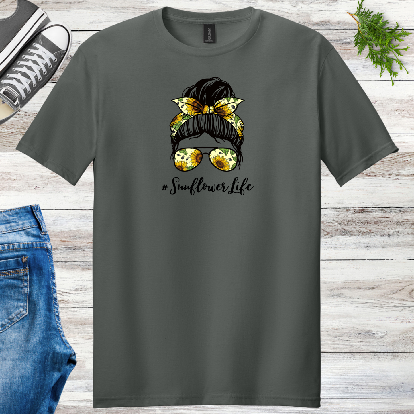 #Sunflower Life Unisex Tee