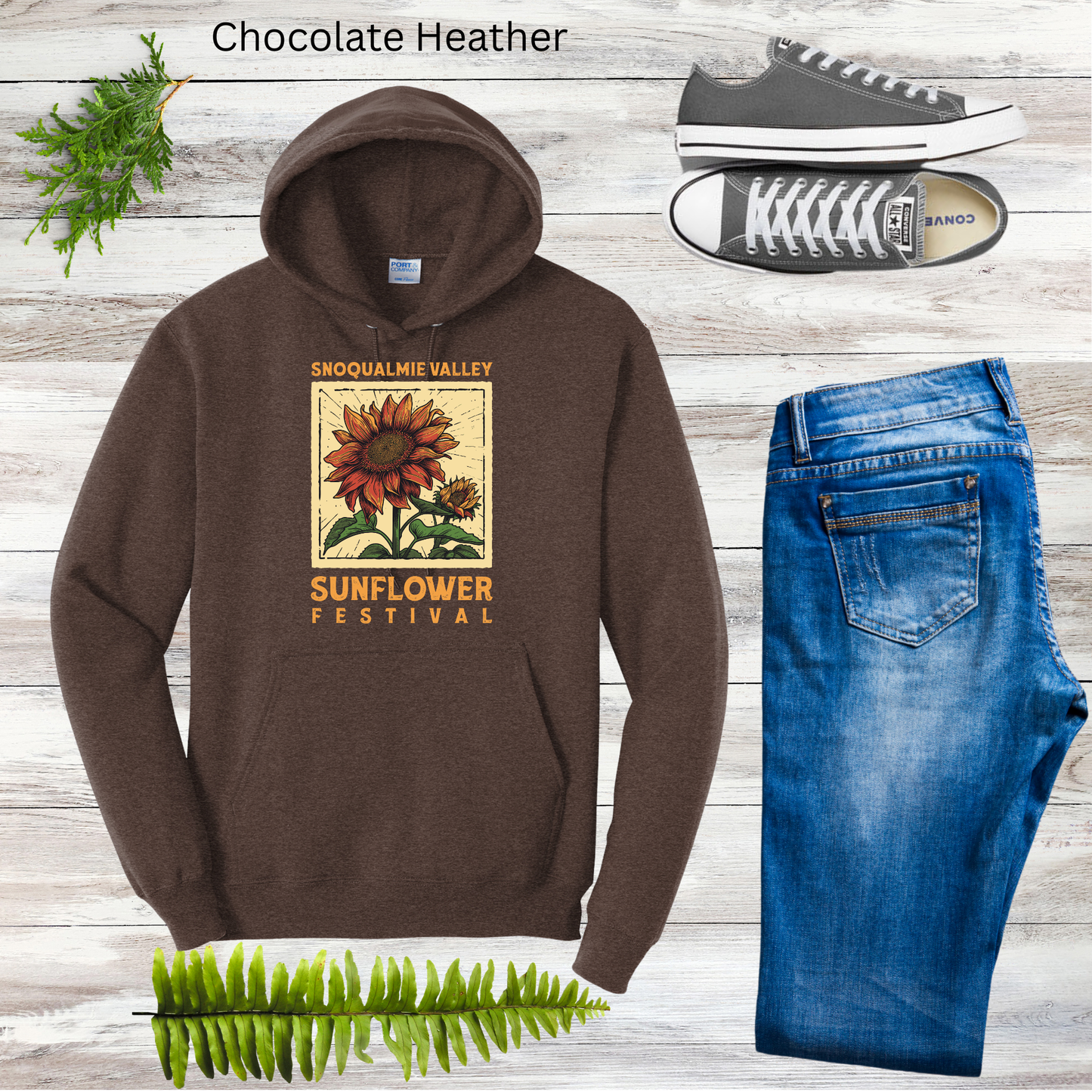 Snoqualmie Sunflower Festival Hoodie