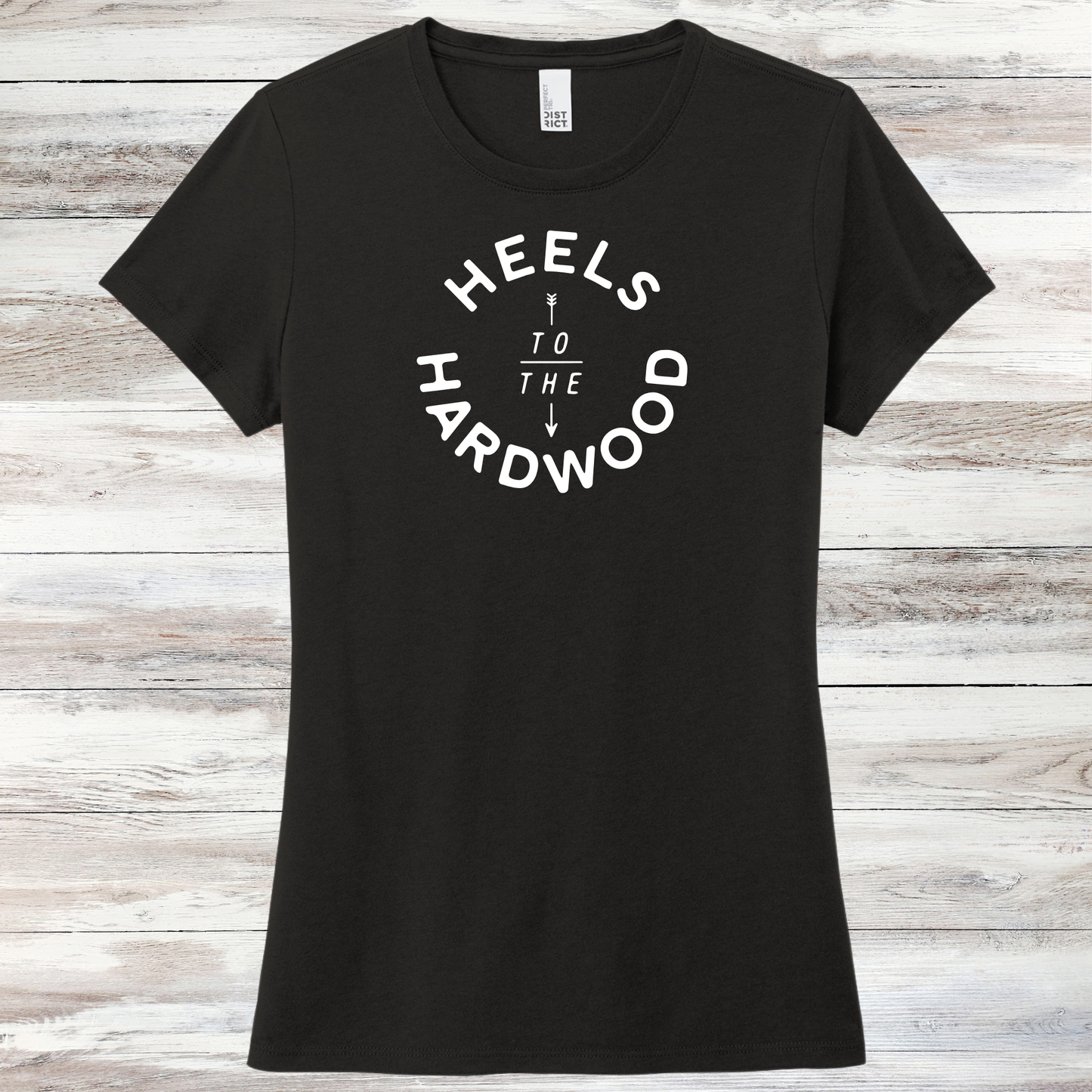 Heels To The Hardwood Women's Tee