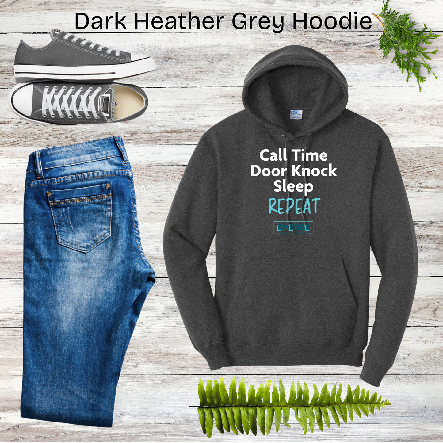 Call Time Unisex Hoodie Emerge WA