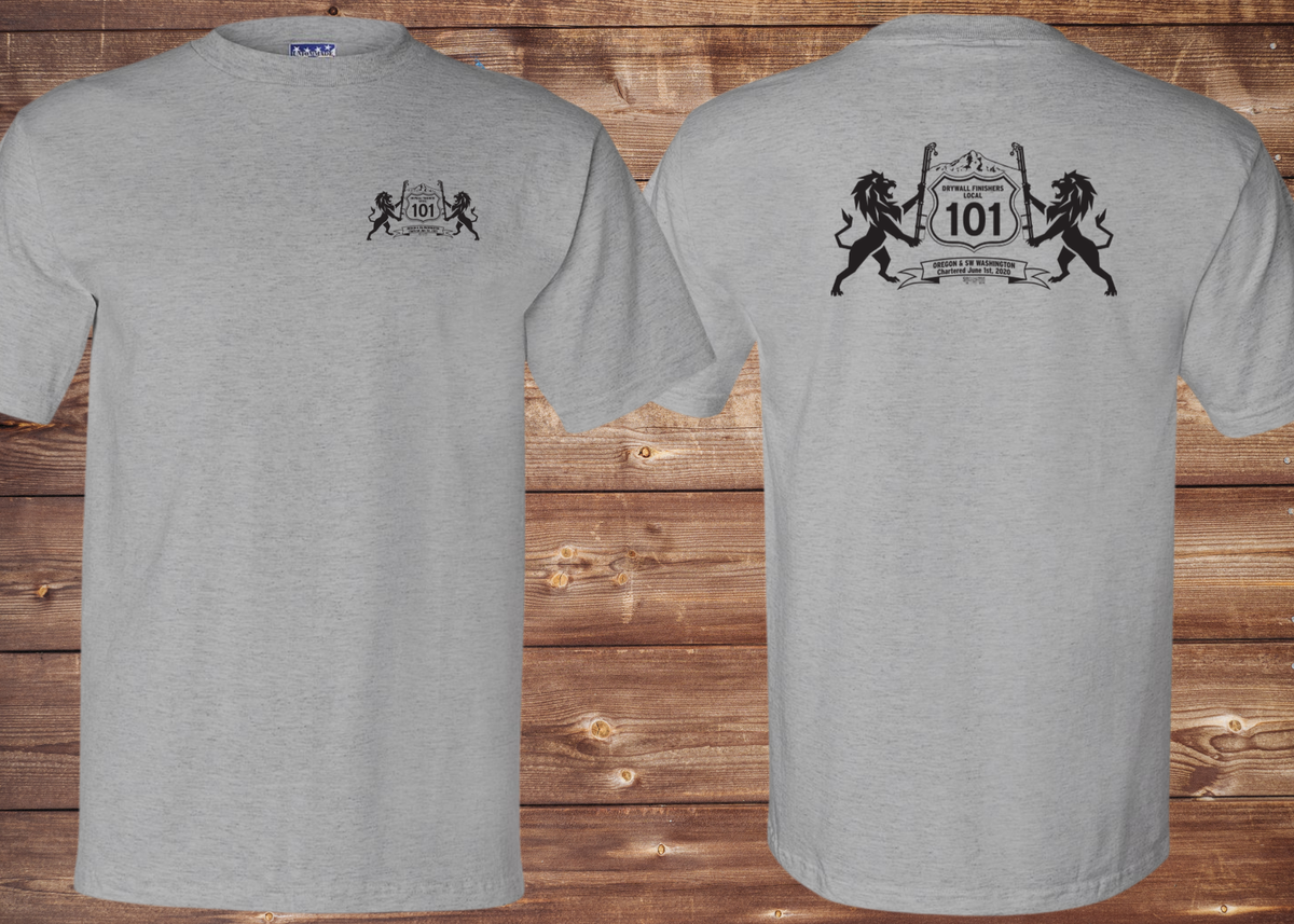 Drywall Finishers Local Union #101 Bayside Union Made T-shirt 2905
