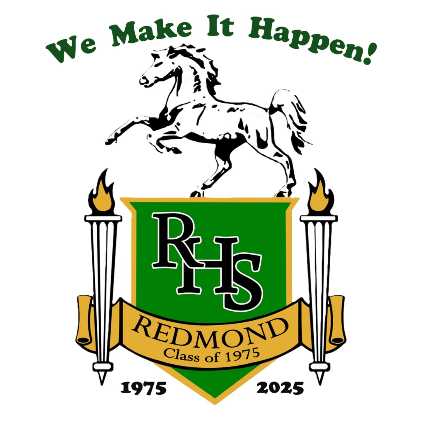 Redmond High School 50th Reunion Women's Tee