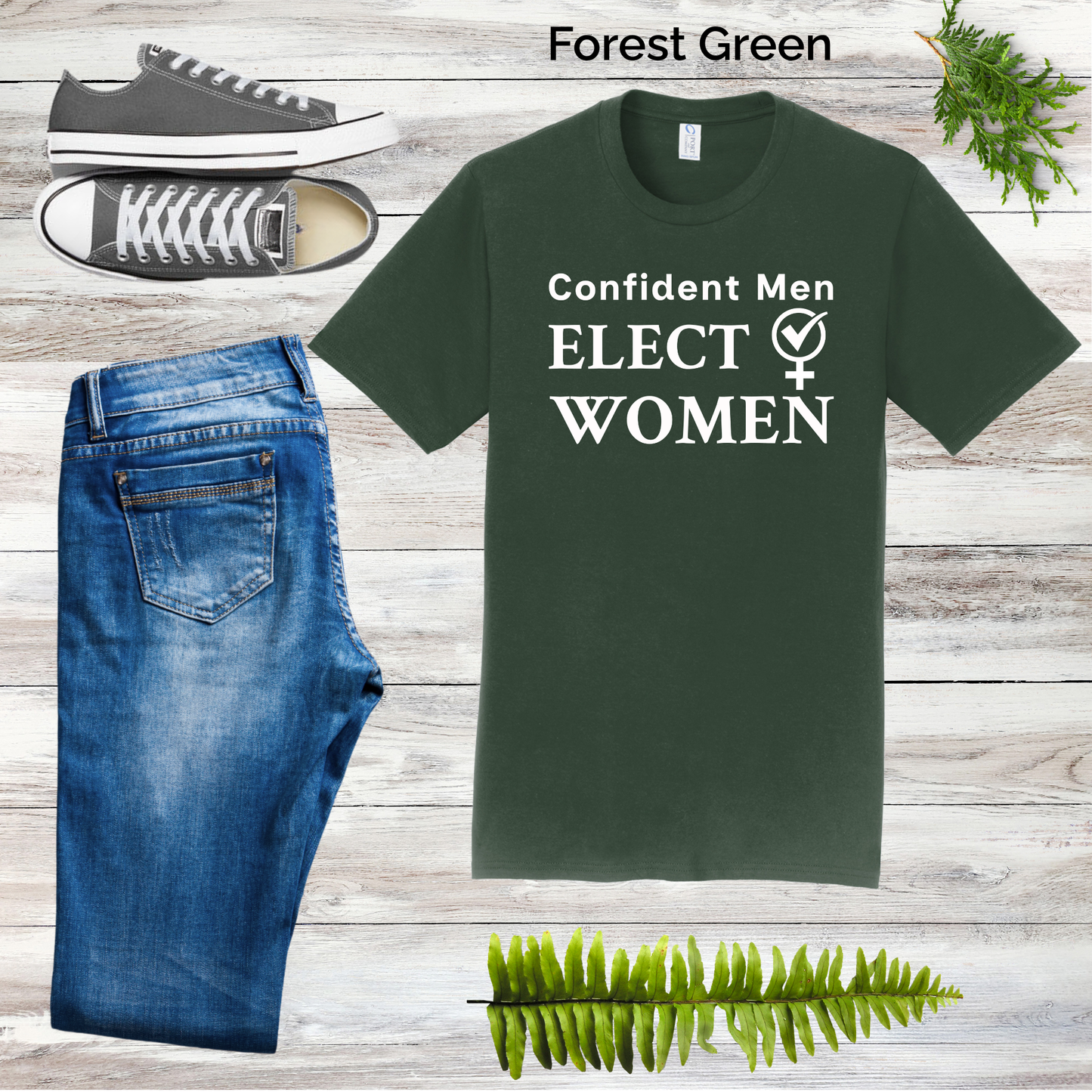 Confident Men Elect Women