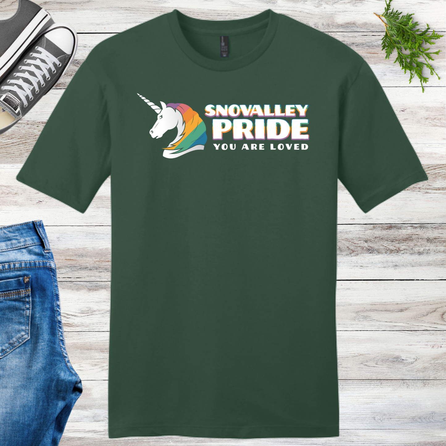 SnoValley Pride You Are Loved Unisex Tee