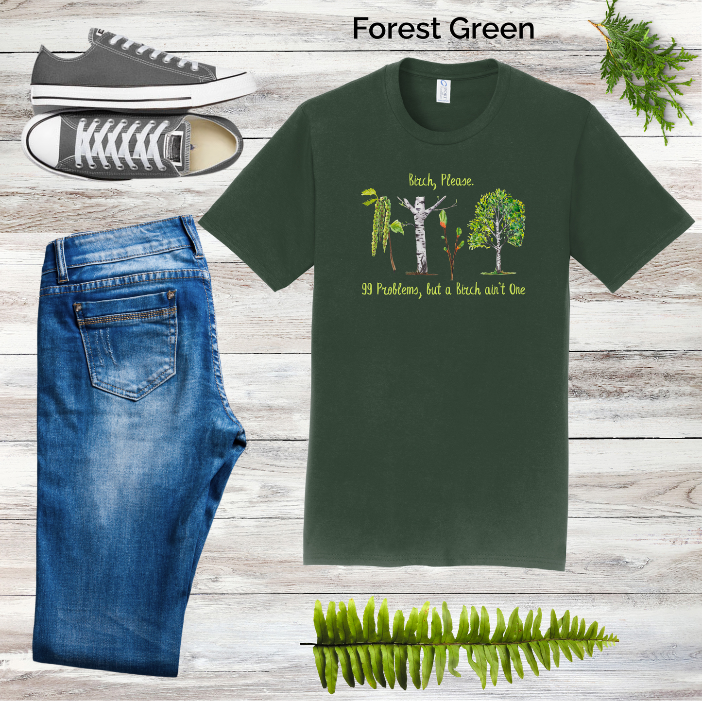 Birch, Please!  Unisex Tee