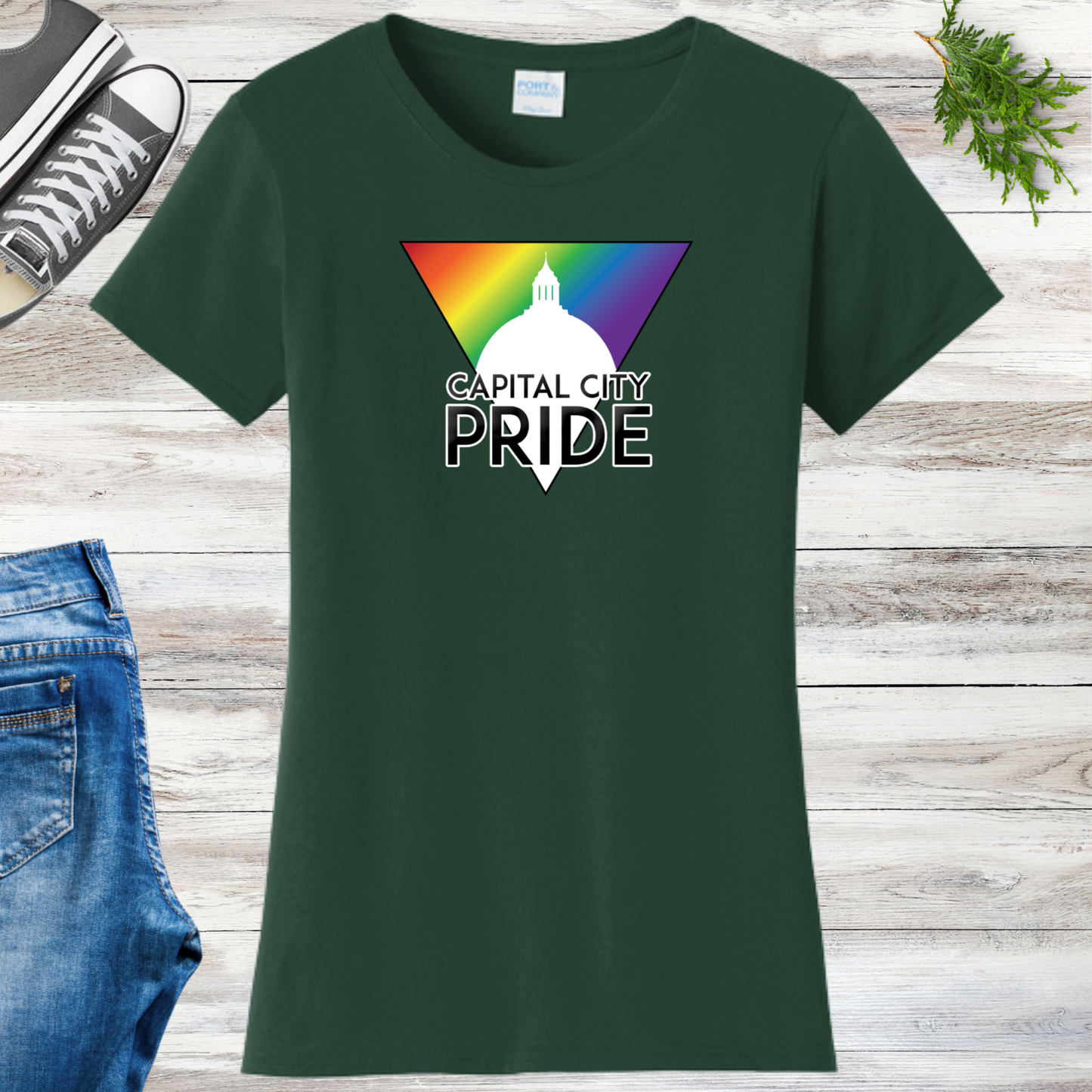 Capital City Pride Women's Logo Tees