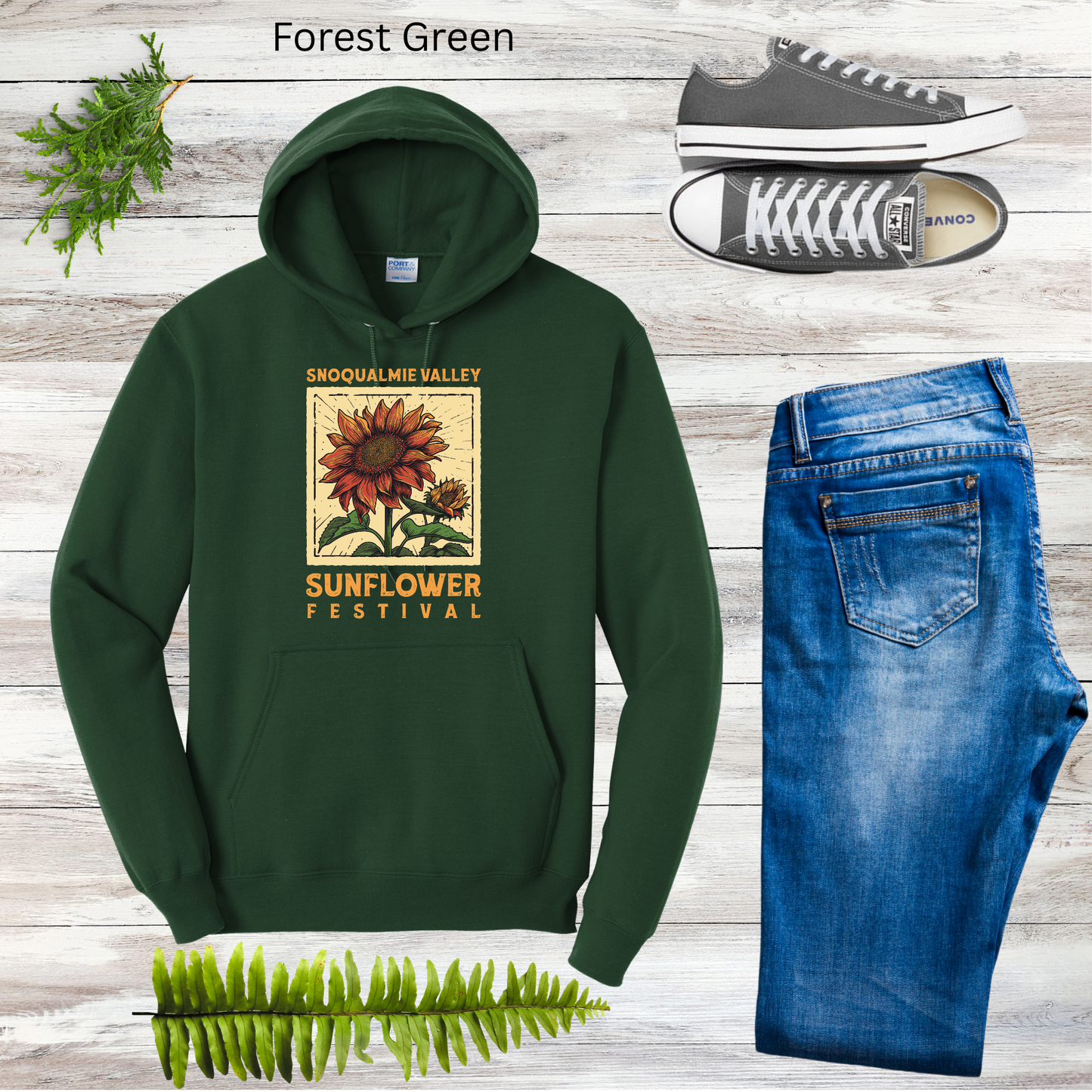 Snoqualmie Sunflower Festival Hoodie